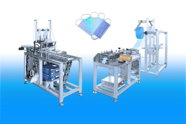 Quality Earloop Welding  Sheet Mask Making Machine Double Nose Strip Blank for sale