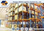 Durable Steel Double Deep Pallet Racking , Drive Through Pallet Racking