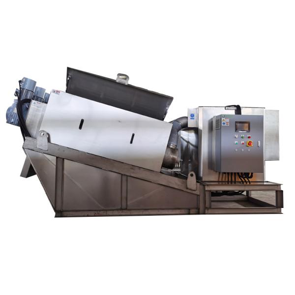 Quality Screw Press Sludge Dewatering Equipment Automatic Volute Dewatering Machine for sale