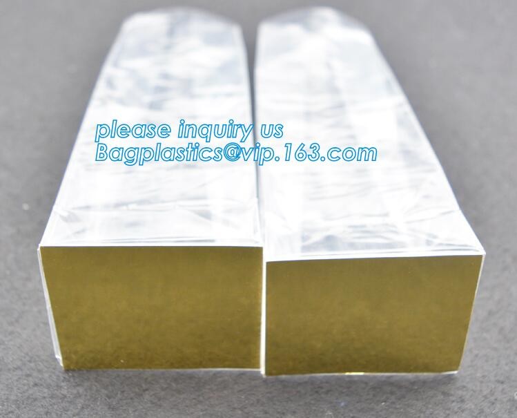 Transparent bopp/opp square block bottom bags with side gusset,Bopp Block Square Bottom Bag,Clear Square Bottom Bags,Can