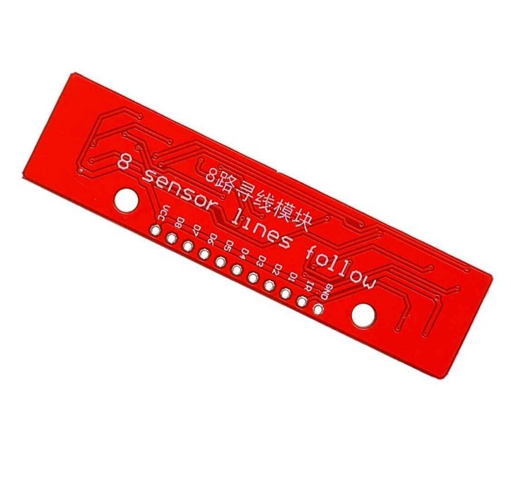 8 Channel Line Detection Arduino Sensor Module IR Photoelectric Sensor