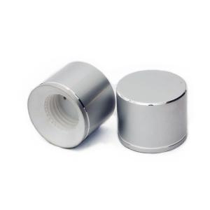 China Plastic Custom Cosmetic Lotion Bottle Cap / Cylinder 28mm Screw Cap on sale