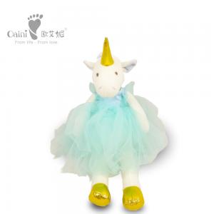 Buy cheap Kids 35cm Animal Mascot Stuffed Toys PP Cotton Unicorn Soft Toy product