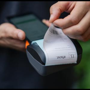 Buy cheap Print Receipt Mobile POS Terminal Cortex-A53 Core With 2GB RAM 16GB ROM product