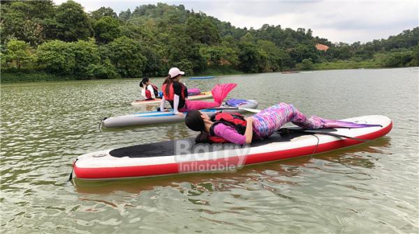 Quality Drop Shipping Self Inflatable Stand Up Paddle Board Set For Surfing for sale
