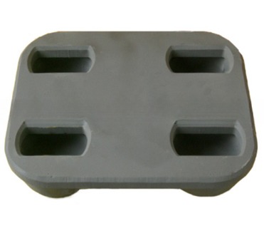 Durable Container Support 20' Length DNV GL Certified Container Lashing Equipment ISO Single Raised Container Foundation