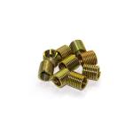 M5 10-32 Wire Threaded Inserts Silver Cadmium Coated