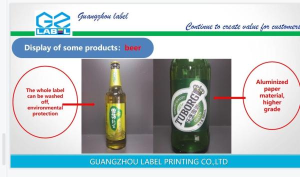 Quality Washdown Resistant Water Dissolvable Labels Temperature Indicating Labels Waterproof for sale