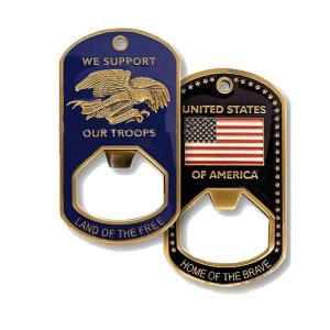 China Engraved Personalized Bottle Opener With Logo ODM on sale