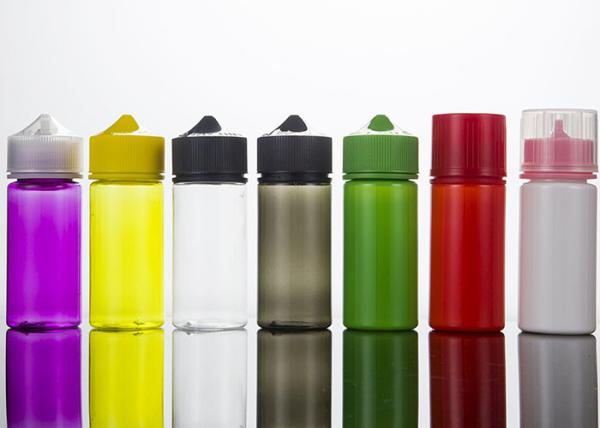 Quality 100ML 120ML E Liquid Bottle Unicorn Plastic Bottles With Childproof Cap for sale