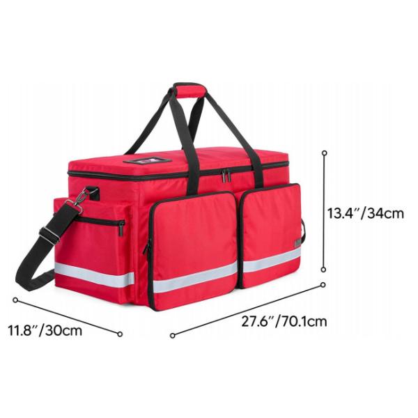 Oxygen Tank Empty Nylon Medical First Aid Bag Emergency Bag With Compartment