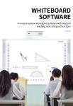 All In One Smart Interactive Whiteboard Multi Point Ultra Slim Frame For