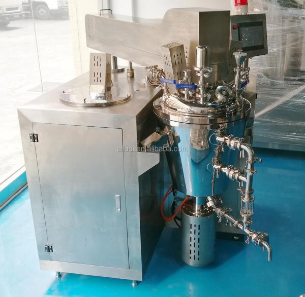 Quality 500L Stainless Steel Tank Emulsifier Mixing Machine Cosmetic Production Boiler  Toothpaste Cream Mixer Machine for sale