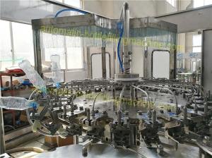 Buy cheap 3 In 1 Carbonated Beverage Filling Machine Advanced Touch Screen 8 Capping Heads product