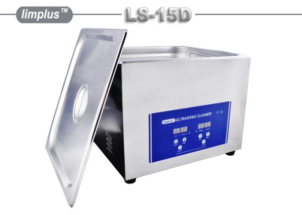 Quality 15 Liter Digital Display Table Top Ultrasonic Cleaner With Draninage , LS -15D for sale