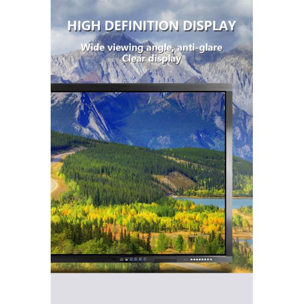 65 Inch Smart TV Touch Screen Multi Touch Interactive Panels