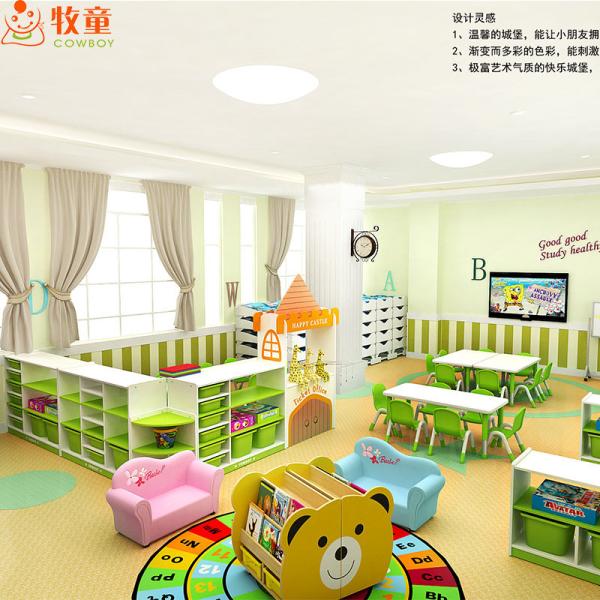 Quality Pre school furniture sets daycare kids wooden table and chairs for classroom for sale