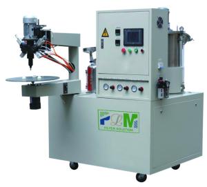 AB Two Compounds End Cap Gluing Filter Making Machine