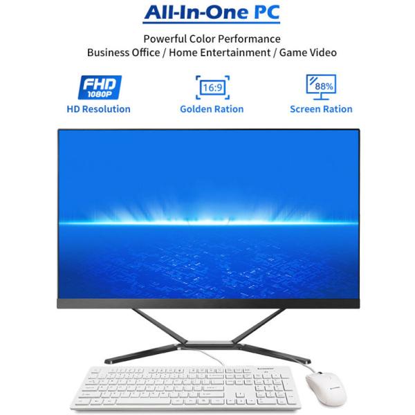 AIO Core I3 I5 I7 All In One Gaming Pc Computer Barebone Monoblock Computer 21.5 "23.8"
