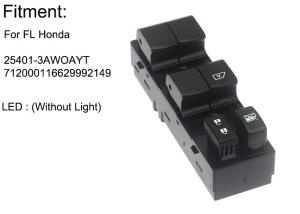 Front Left Nissan Power Window Switch 25401-3AWOA Direct Replacement