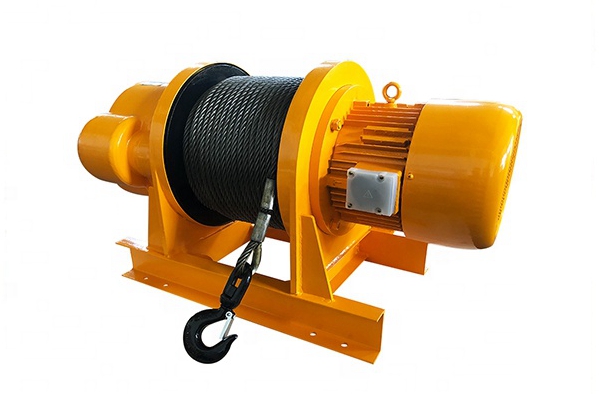 800kg KCD Electric Wire Rope Winch Construction Hoist