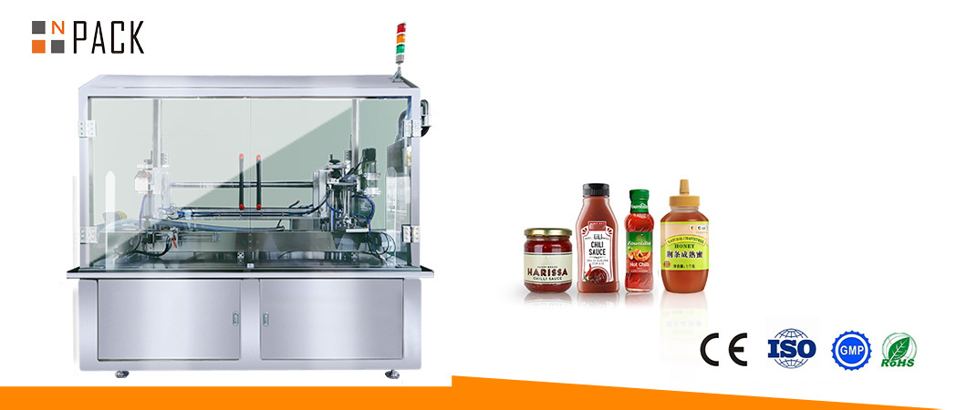 Npack Full Automatic Horizontal Doypack Packaging Filling and Sealing Zipper Pouch Sauce Paste Honey Packing Machine