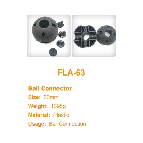 Outdoor Playground Accessories Sphere Rope Connector Ball For Climbing Net