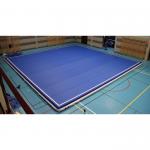 Double Wall Fabric Material Inflatable Crash Mat Inflatable Gym Equipment 12*6m