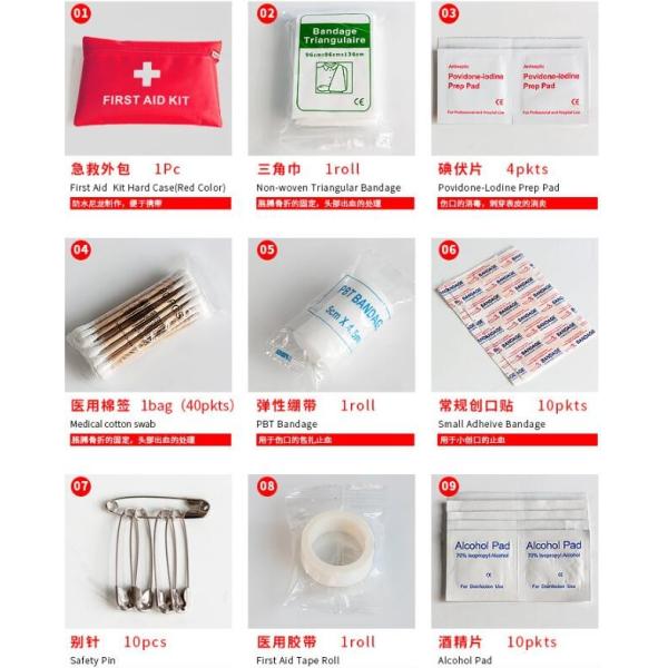 Multi Function Portable Red PVC Empty Medical First Aid Kit Bags, Empty Bags,First Aid Kit Bag,Travel First Aid Bags