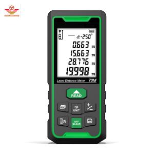Buy cheap Self Calibration Handheld Laser Distance Meter For 5m-1500m Measuring product