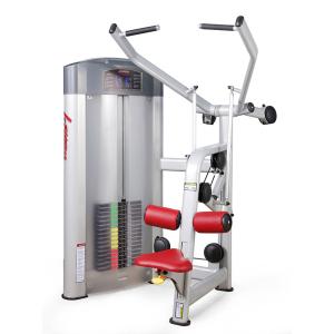 Real quality gym fitness training equipment lat pulldown cushion shaped machine