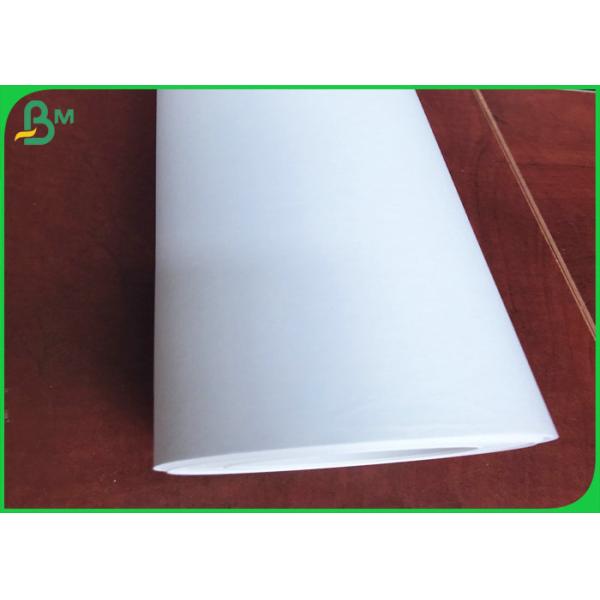 plotter paper Good Strength 80gsm White Inkjet Plotter Paper Roll For Garment Cutting System