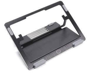 Buy cheap Portable Aluminum Laptop Tray Brushed Finishing Foldable Laptop Stand product