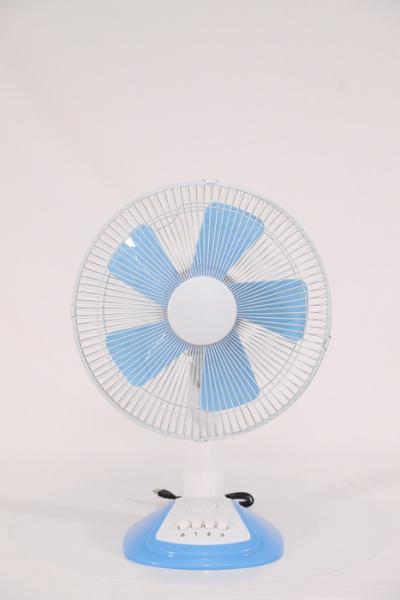 Quality Rechargeable AC DC Table Fan /  Speed Control AC DC Solar Fan Multi Color for sale