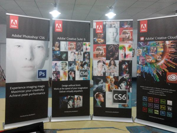 Quality roll up banner stand Type Roll-Up Banner for sale