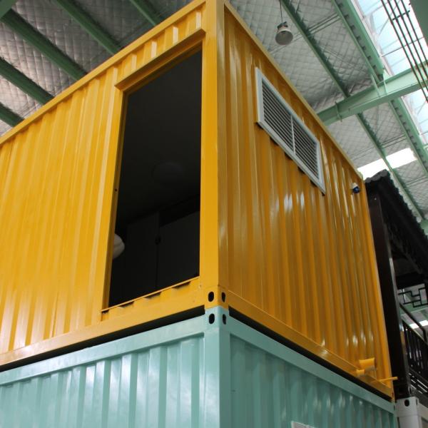 20ft Durable Macaron Colored Shipping Container Modifications Environmental Friendliness