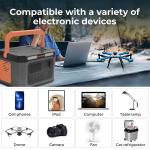 2Kw Lifepo4 Portable Power Station Solar Generator Emergency Battery