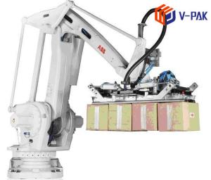 Buy cheap 10 Cycles / Min Robotic Palletizing System 50 / 60Hz Frequency Easy Palletizable product