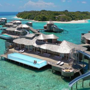 Buy cheap Clear Customizable Fiberglass Modular Above Ground Pool for Trendy Island Resort Villa product