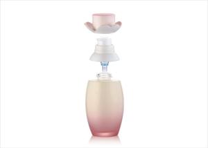 China Custom Glass Lotion Bottles , Glass Lotion Jars For 30ml 50ml 100ml Volume on sale