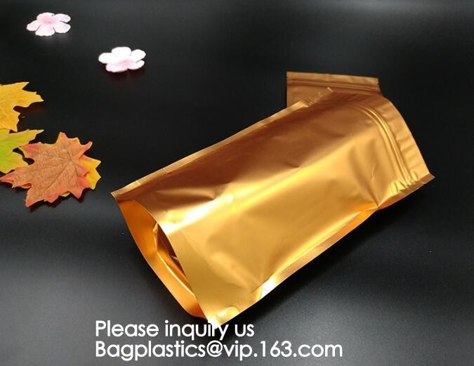 Transparent bopp/opp square block bottom bags with side gusset,Bopp Block Square Bottom Bag,Clear Square Bottom Bags,Can