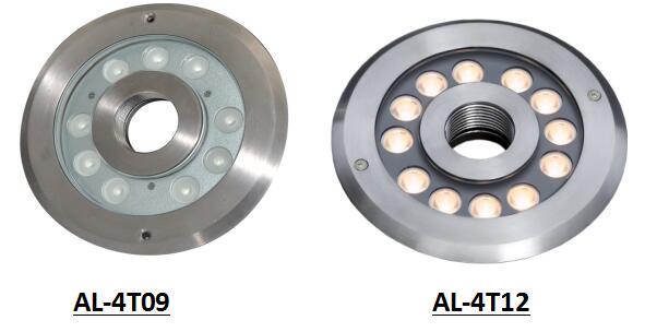 Low Voltage Underwater Pond Lights 316 SS With Strong Corrosion Resistant 8 Inch