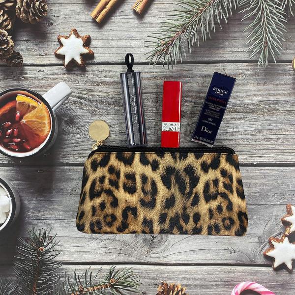 Quality Multifunctional Leopard PVC Cosmetic Organizer Bag for sale