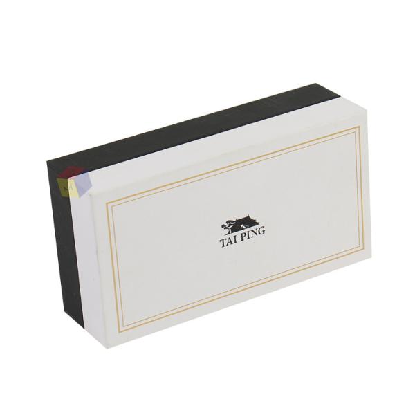 Luxury Rigid Paper Cardboard Custom Logo Lid And Base Box Gift Packaging