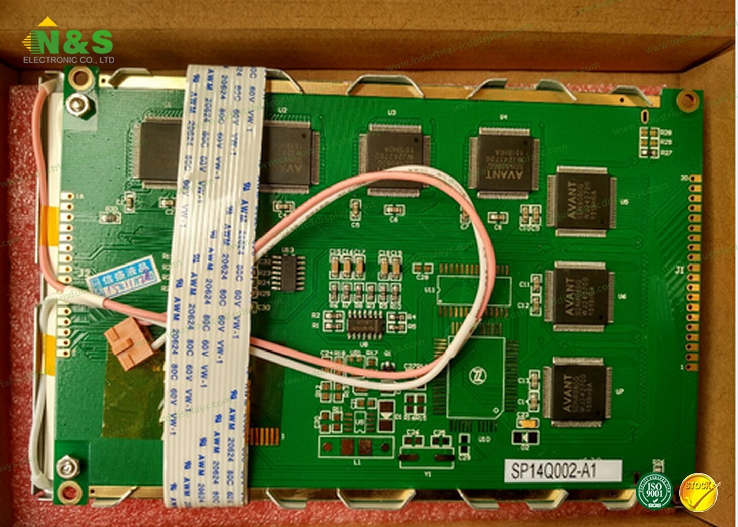 KOE FSTN-LCD Display Panel , 5.7" Antiglare LCD Display SP14Q002-A1