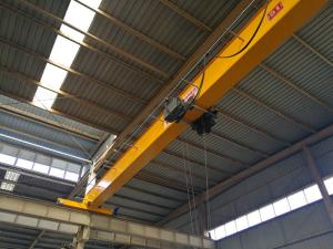 China 3 Phase 380V 50hz Single Beam Overhead Crane Low Headroom on sale