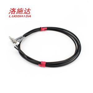 Buy cheap M4 Fiber Sensor Amplifier Elbow 90 Degree Bend Through Beam Mode Fiber Optical Sensor For Fiber Amplifier product