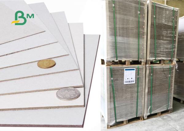 Quality 100% Recyclable Materials 2.5mm Thick Grey Book Binding Board for sale