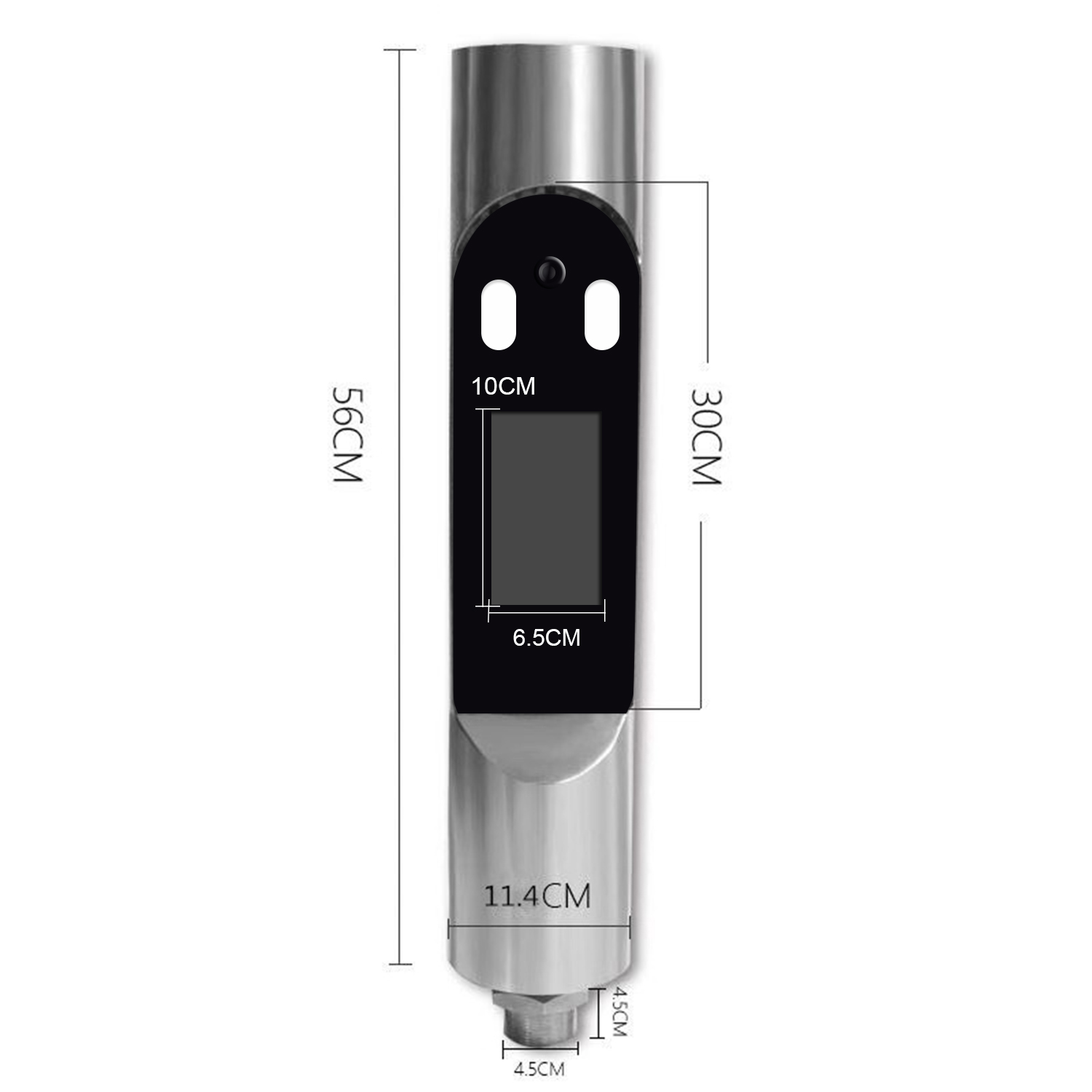 5 Inches DC12V Temperature Detection Face Recognition Terminal