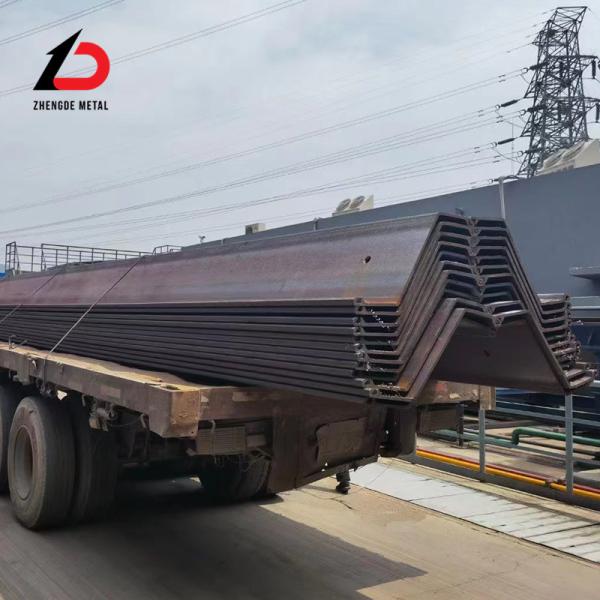 Quality ASTM A690 U Type Steel Sheet Piles Cold Rolled Customize Surface for sale